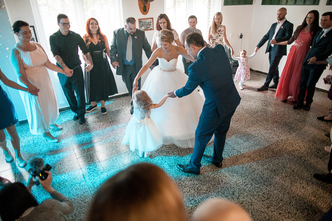 Tanec novomanželů - Svatební fotografie