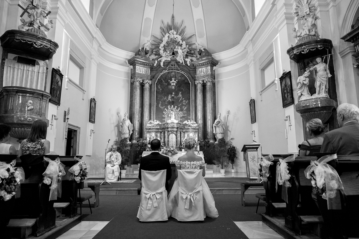 Kostel - Svatební fotografie