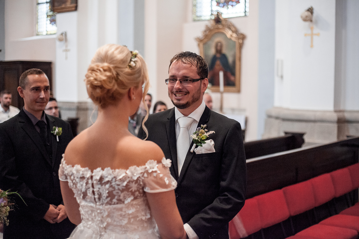Obřad v kostele - Svatební fotografie