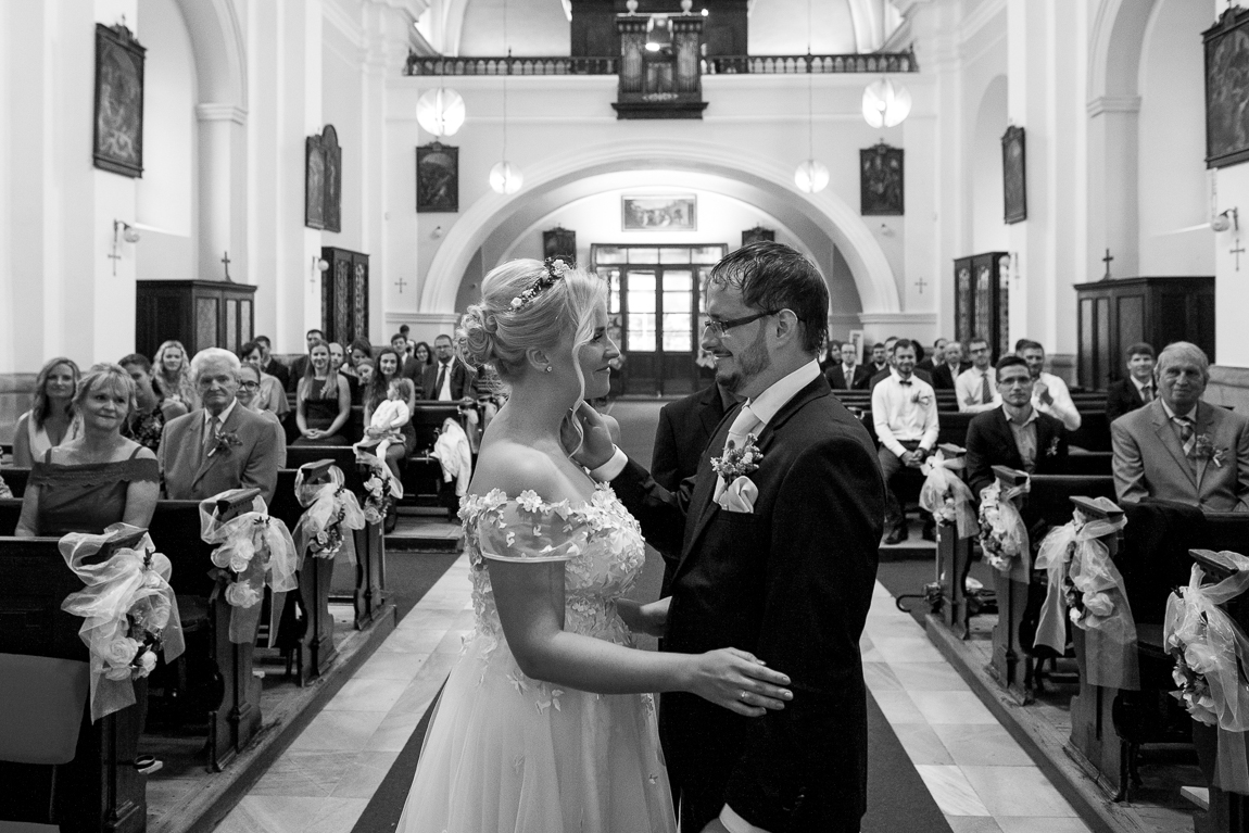 Obřad v kostele - Svatební fotografie