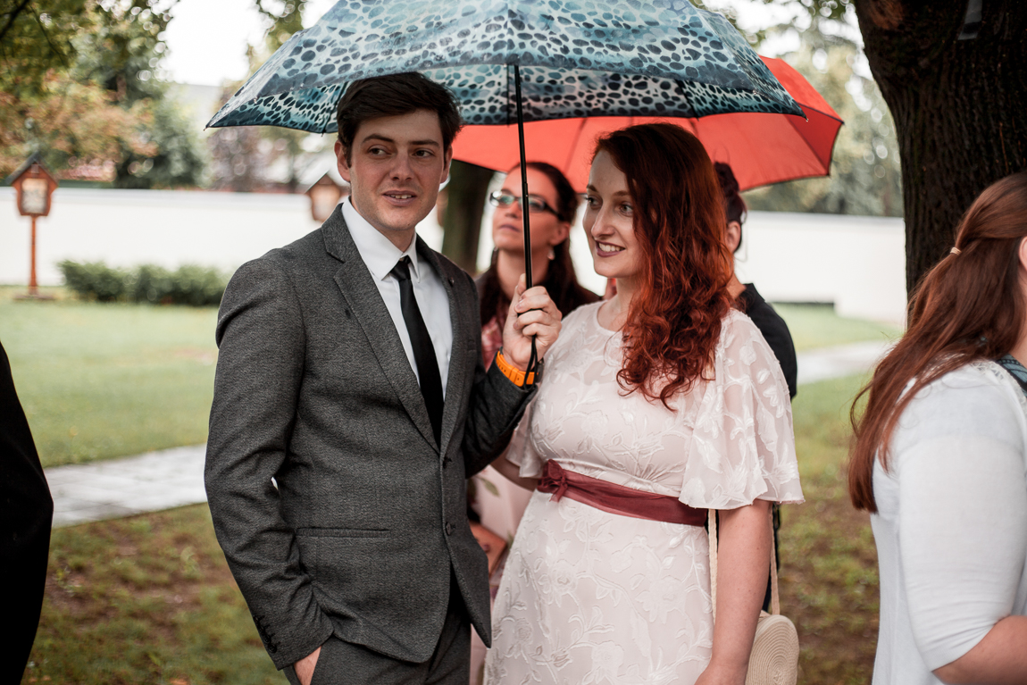 Svatba a déšť - Svatební fotografie