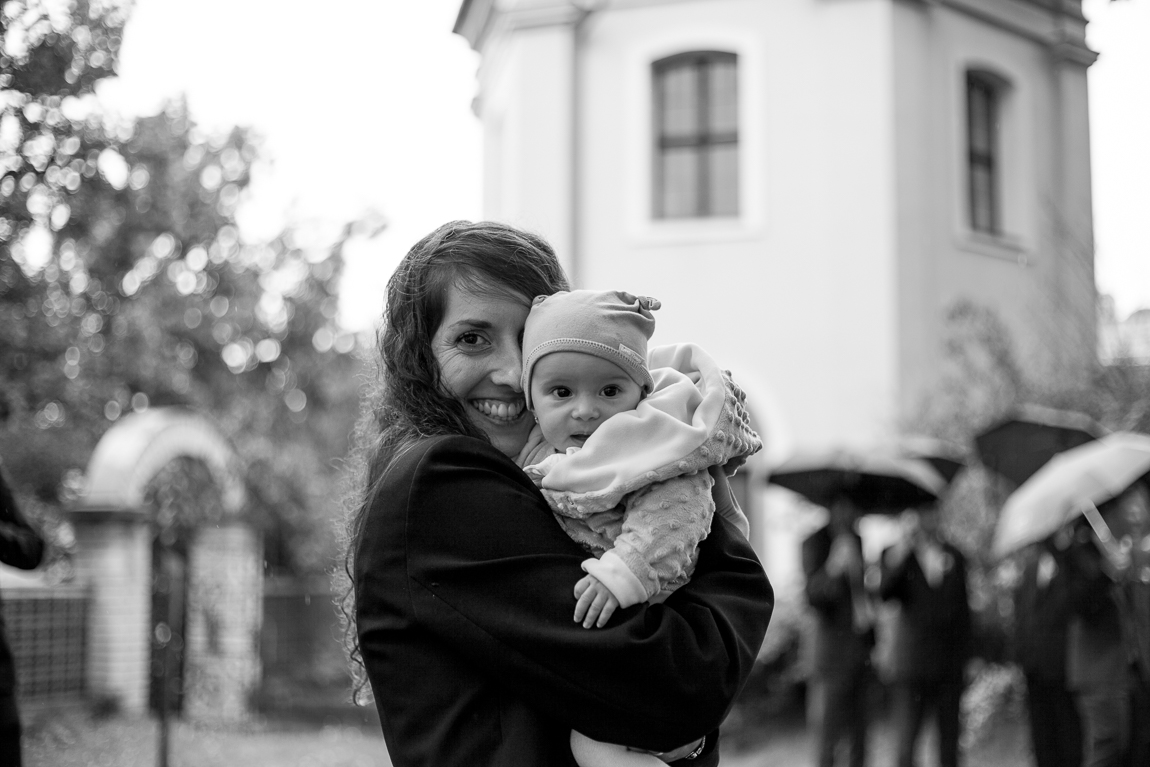 Portrét s miminkem - Svatební fotografie