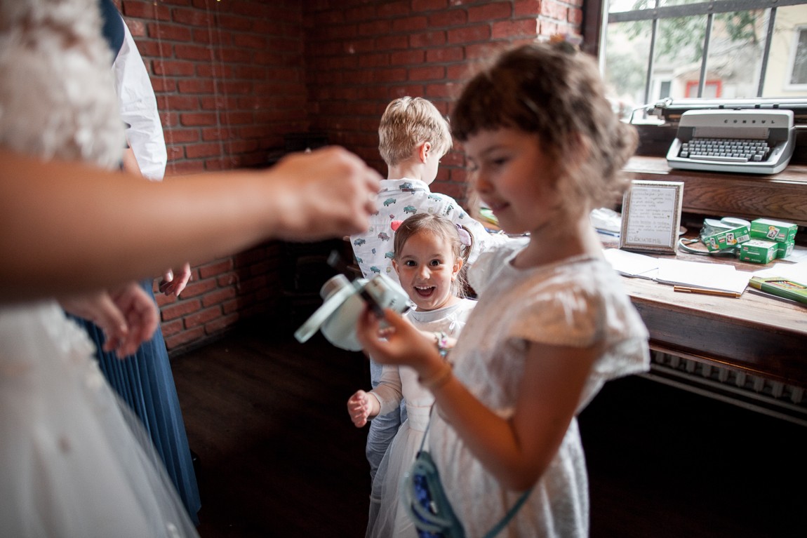 Děti na svatbě - Svatební fotografie