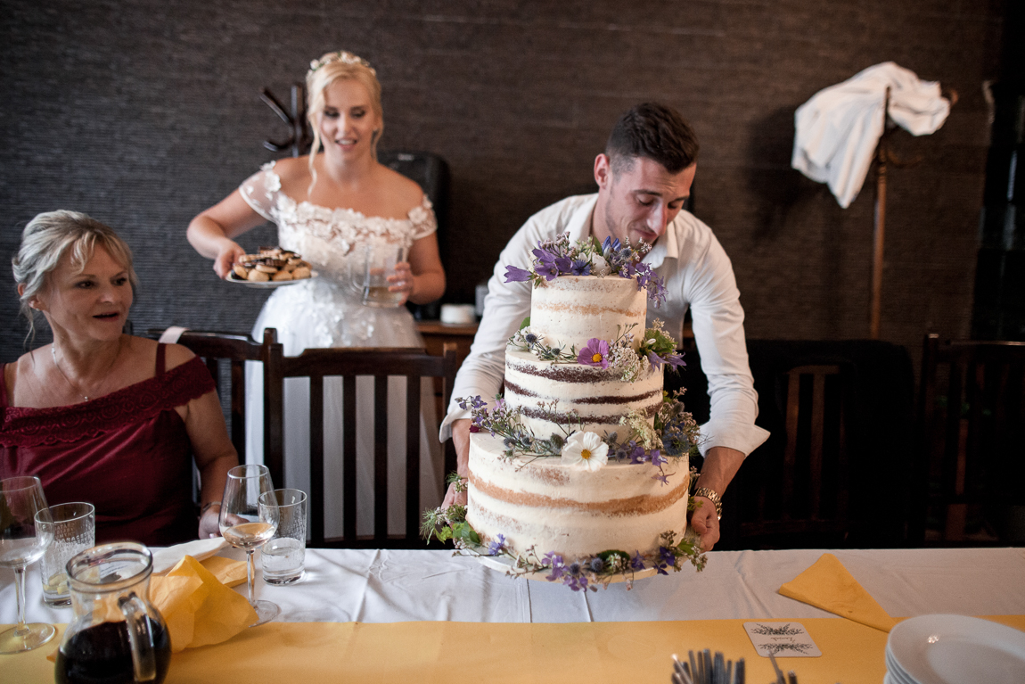 Svatební dort - Svatební fotografie