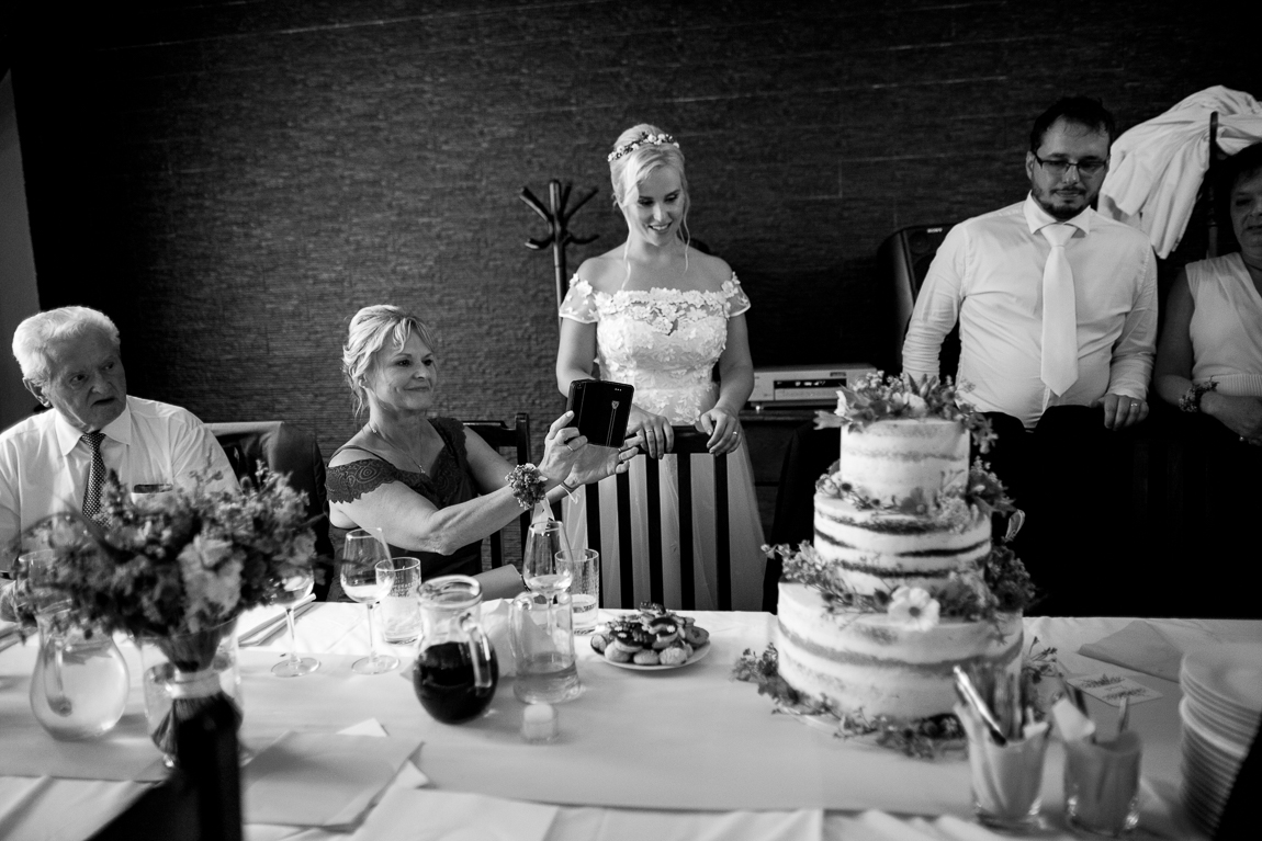 Svatební dort - Svatební fotografie