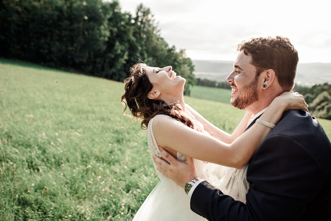 Focení bez aranžování – svatba